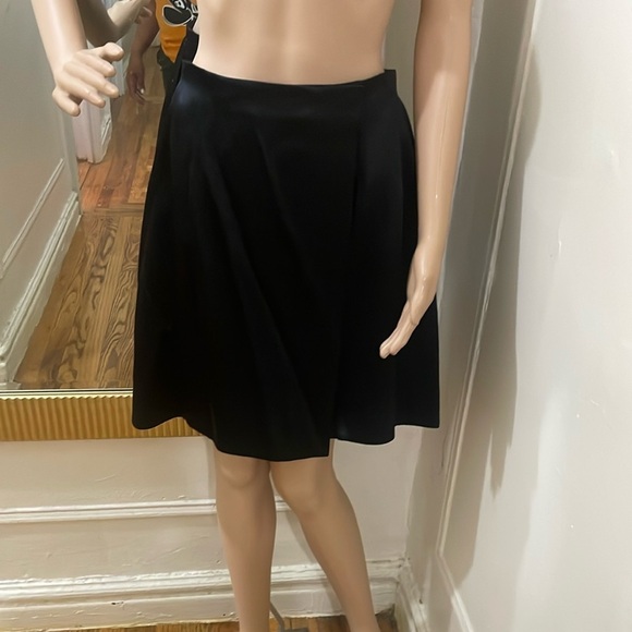 Diane Von Furstenberg Black A-Line Knee-Length Skirt - Picture 1 of 11
